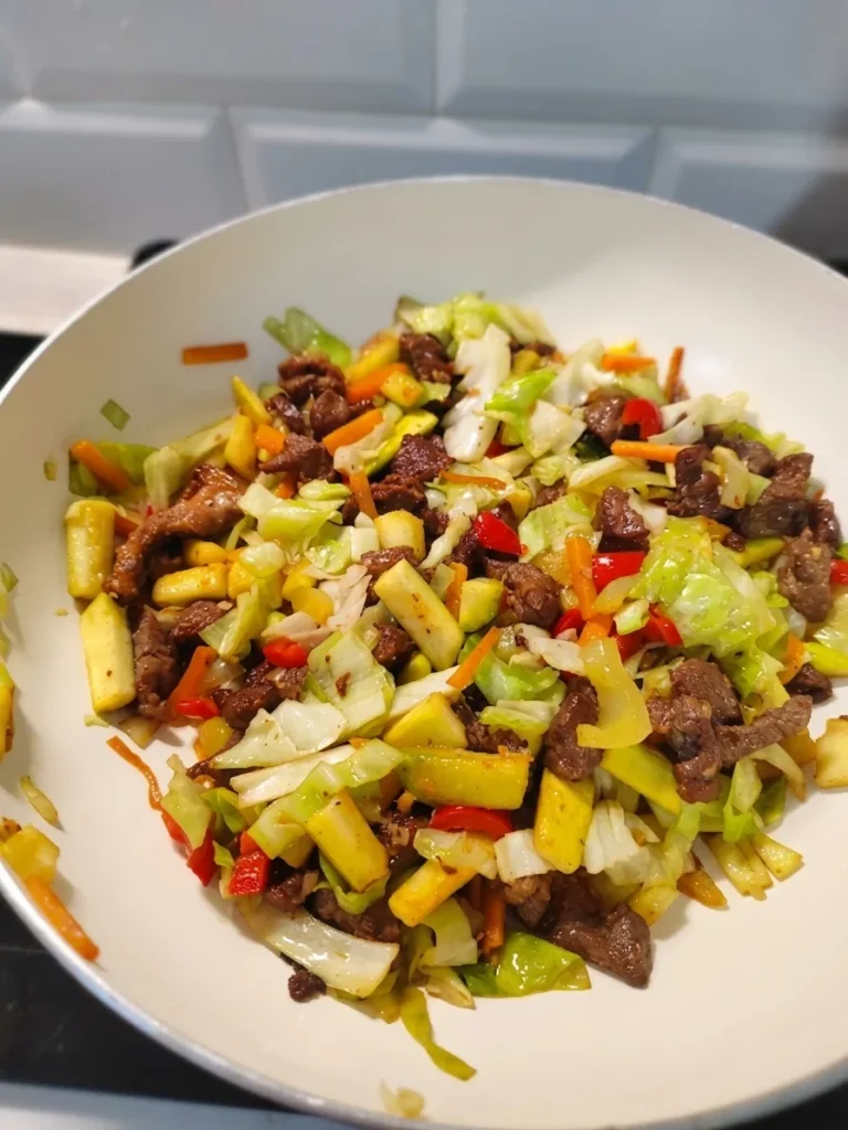 Stir fry u wok tiganju recept za azijsku hranu